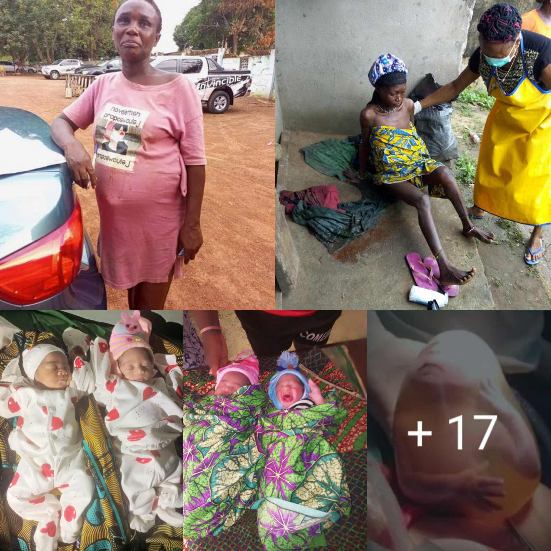 Woman Gives Birth To Twins After 12 Years Of Waiting (Photos)